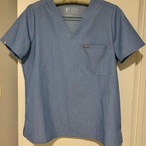 Figs Catalina One Pocket Scrub Top Size Large